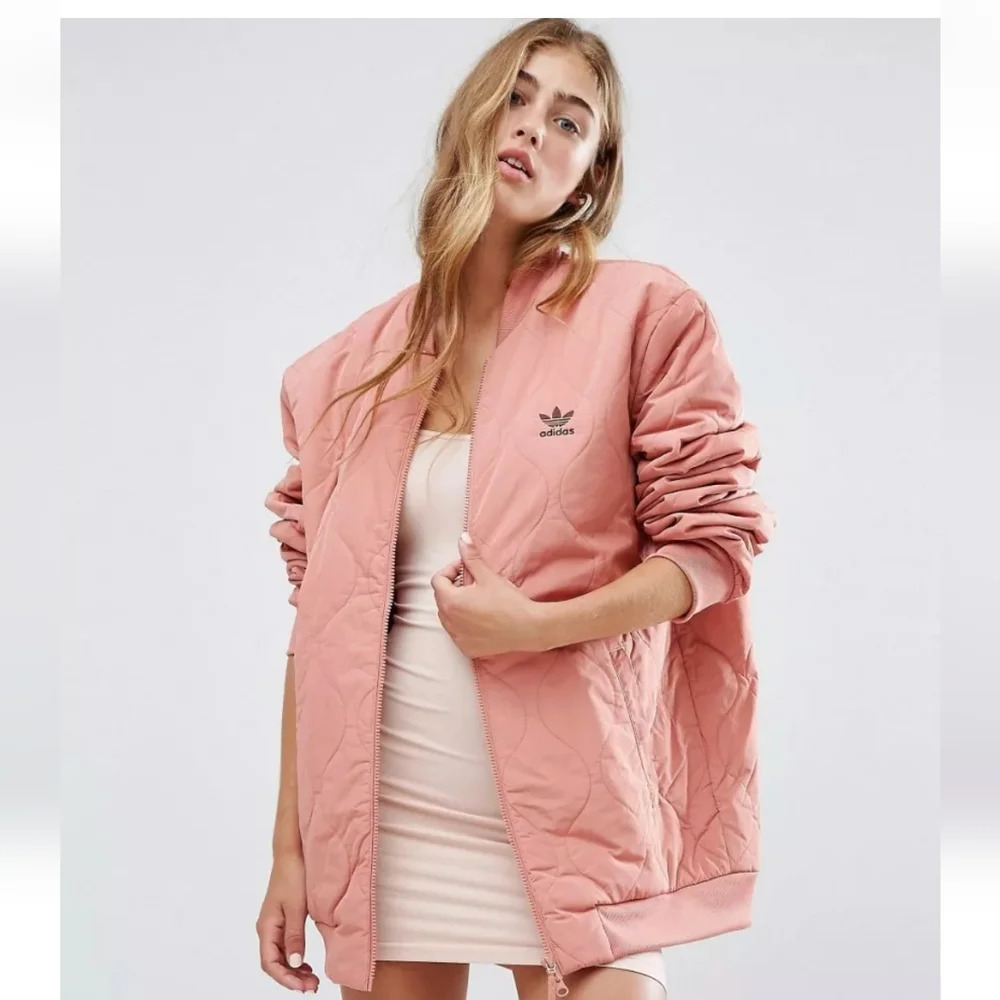 adidas Originals Women's Blush Quilted Bomber Jacket